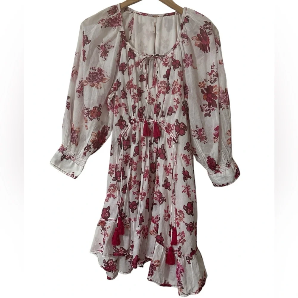 Free People Camella Mini Dress in White Sz XS NWOT